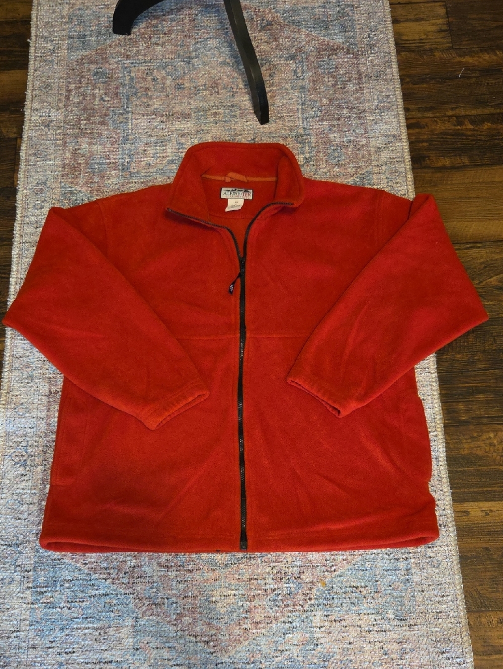 Patagonia Red Full-Zip Performance Fleece Jacket